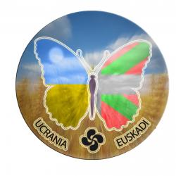 Ukrainara bidean da bildutako materiala