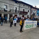 Aizarnarrek egin dute Euskal preso, iheslari eta deportatuen aldeko elkarretaratzea
